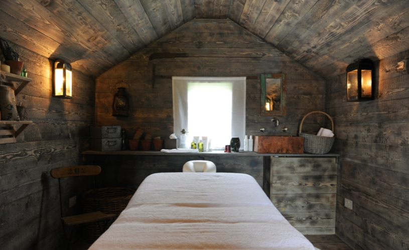 Spa treatment room at Homewood